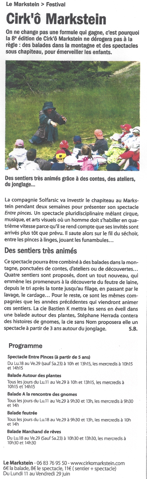 contes et rencontres 2010